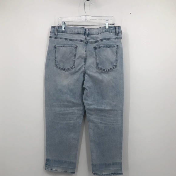 Time and Tru Denim Skinny Jeans High Rise Stone Wash High Rise Size 16 - Picture 4 of 8